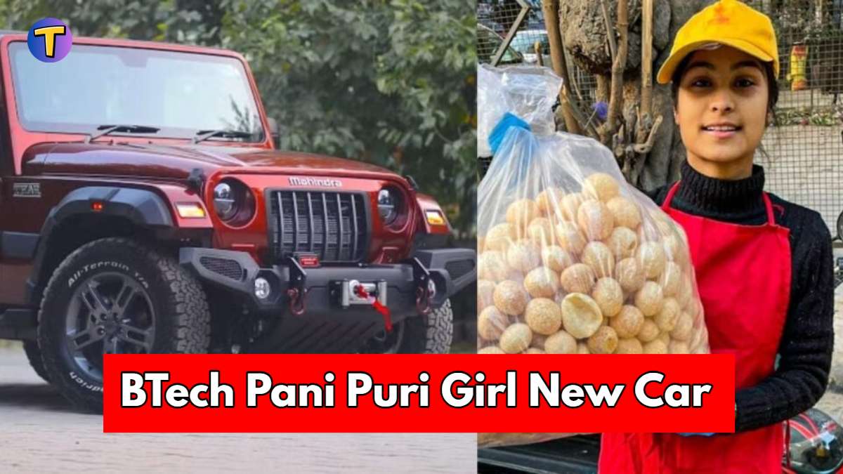 BTech Pani Puri Girl New Car