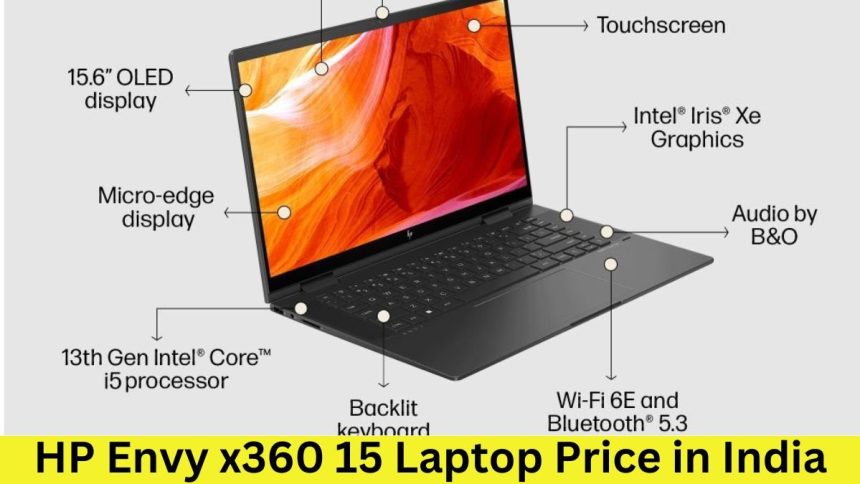 HP Envy x360 15 Laptop Price in India