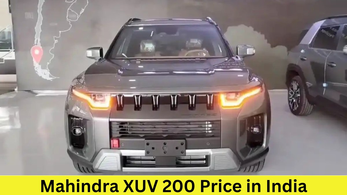 Mahindra XUV 200 Price in India