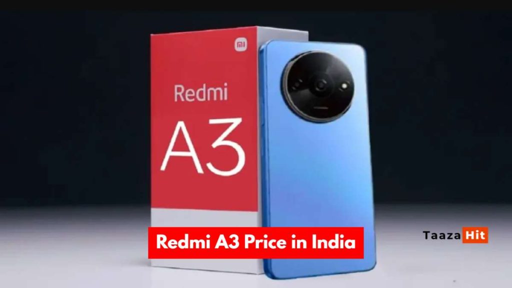 Redmi A3 Camera Design