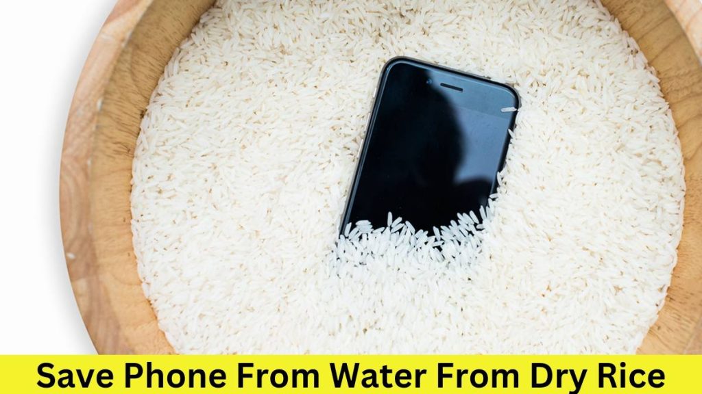 Save Phone From Water From Dry Rice