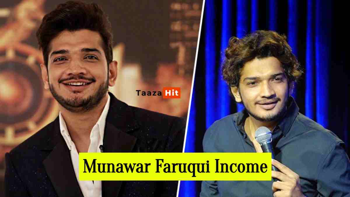 Munawar Faruqui Income