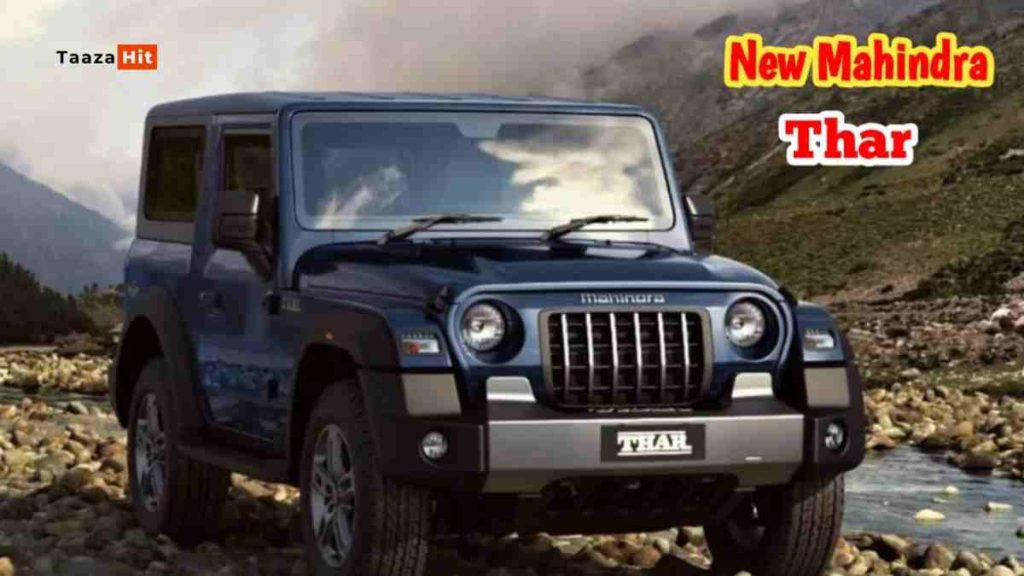 New Mahindra Thar Earth Edition In Hindi