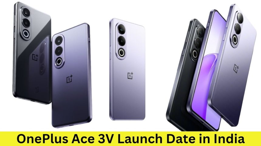 OnePlus Ace 3V Launch Date in India