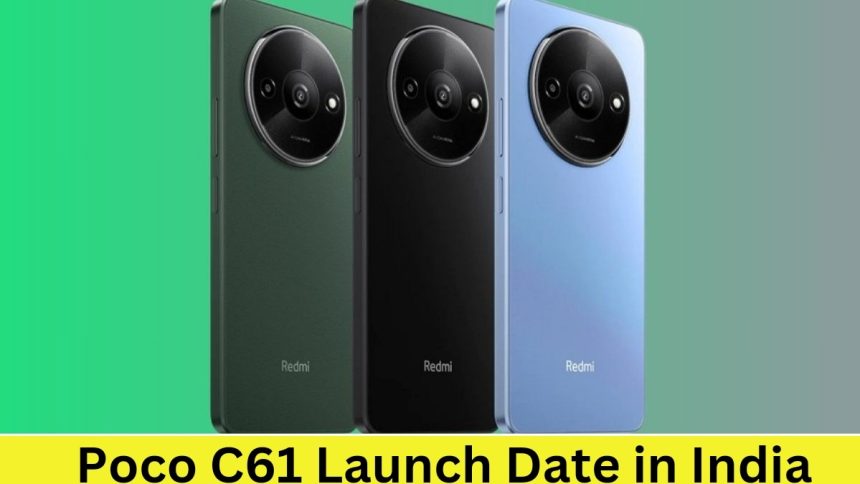 Poco C61 Launch Date in India