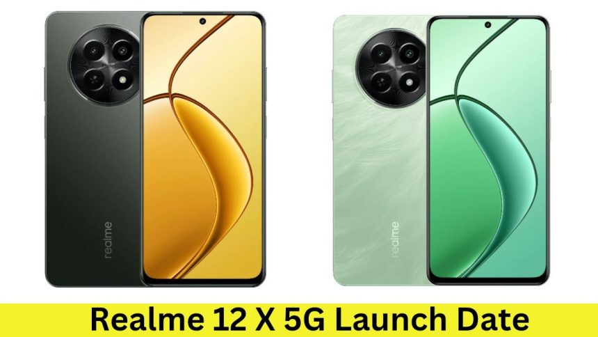 Realme 12 X 5G Launch Date