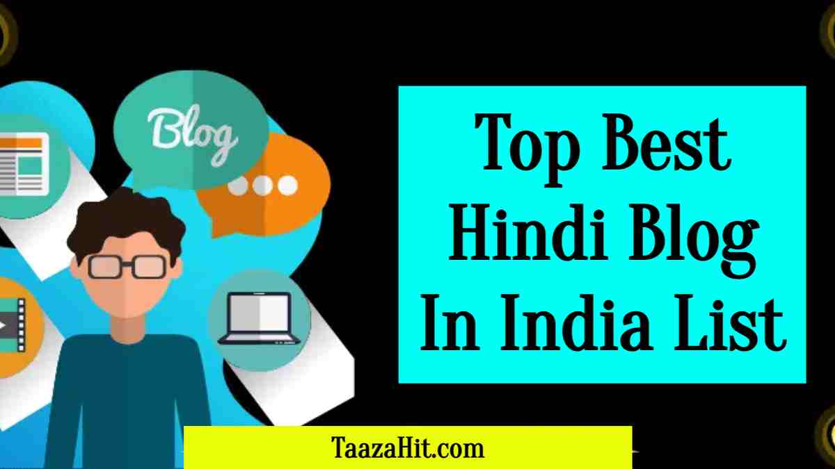 Top Best Hindi Blog In India List