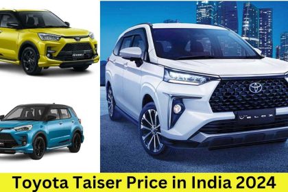 Toyota Taiser Price in India