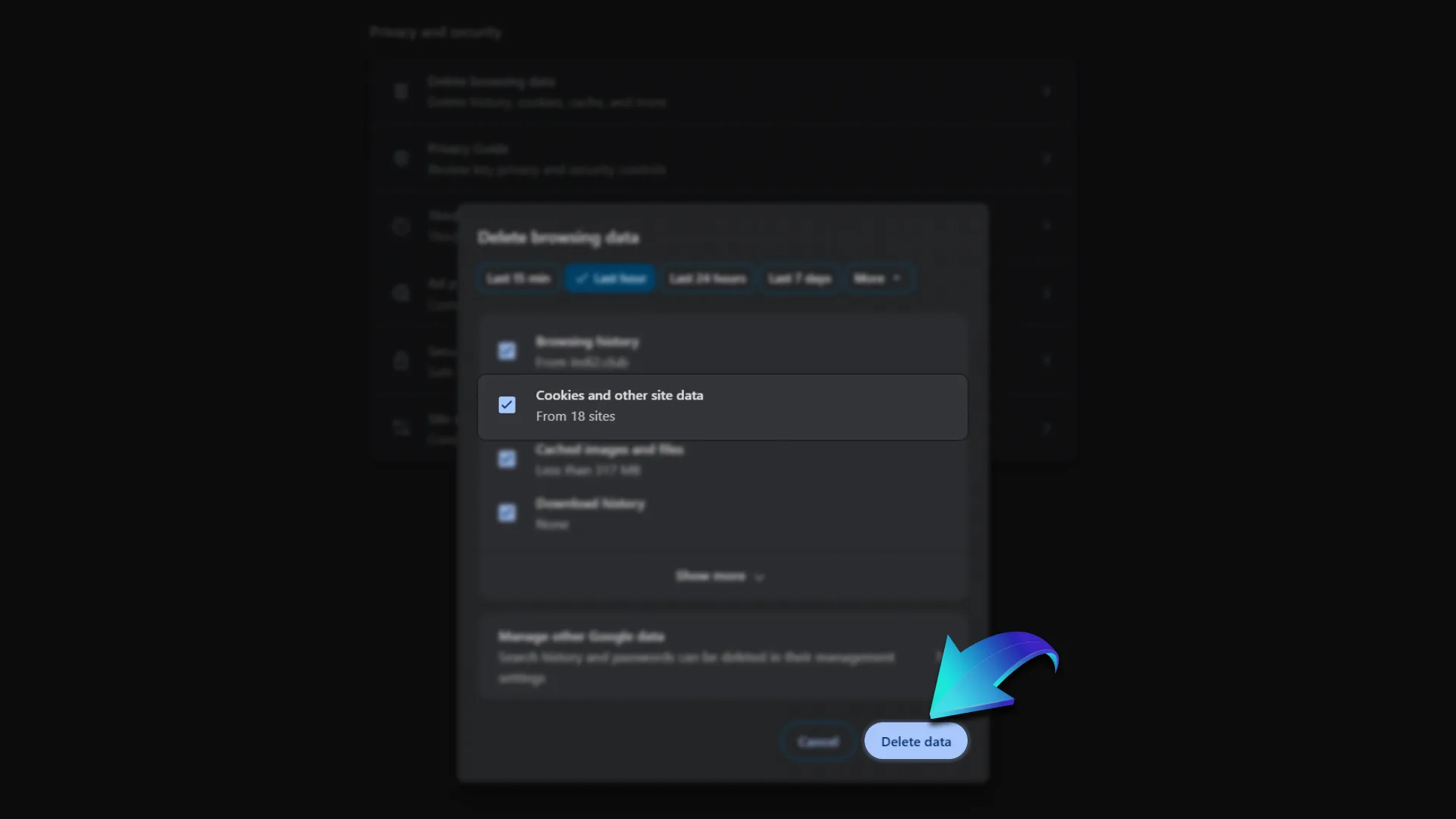 To get your welcone bonus from Indibet you should delete your browser cookies.